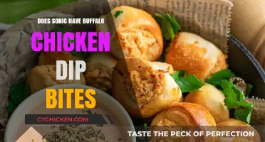Sonic's Menu: Buffalo Chicken Dip Bites Availability Explored