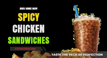 Sonic's Menu Secrets: Are Spicy Chicken Sandwiches Available?