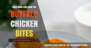 Are Sonic's Buffalo Chicken Bites Still on the Menu?