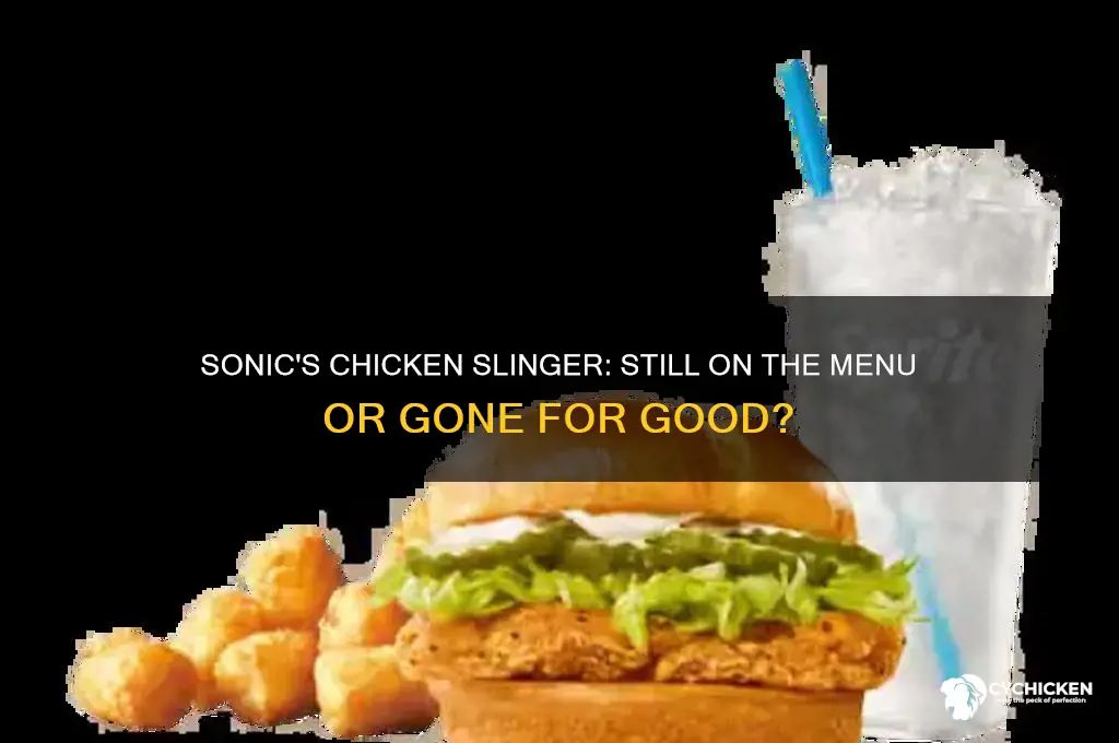 does sonic still have the chicken slinger