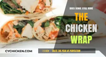 Is Sonic's Chicken Wrap Still on the Menu? Find Out Now!