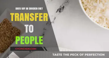 Soy in Chicken Feed: Does It Transfer to Humans?