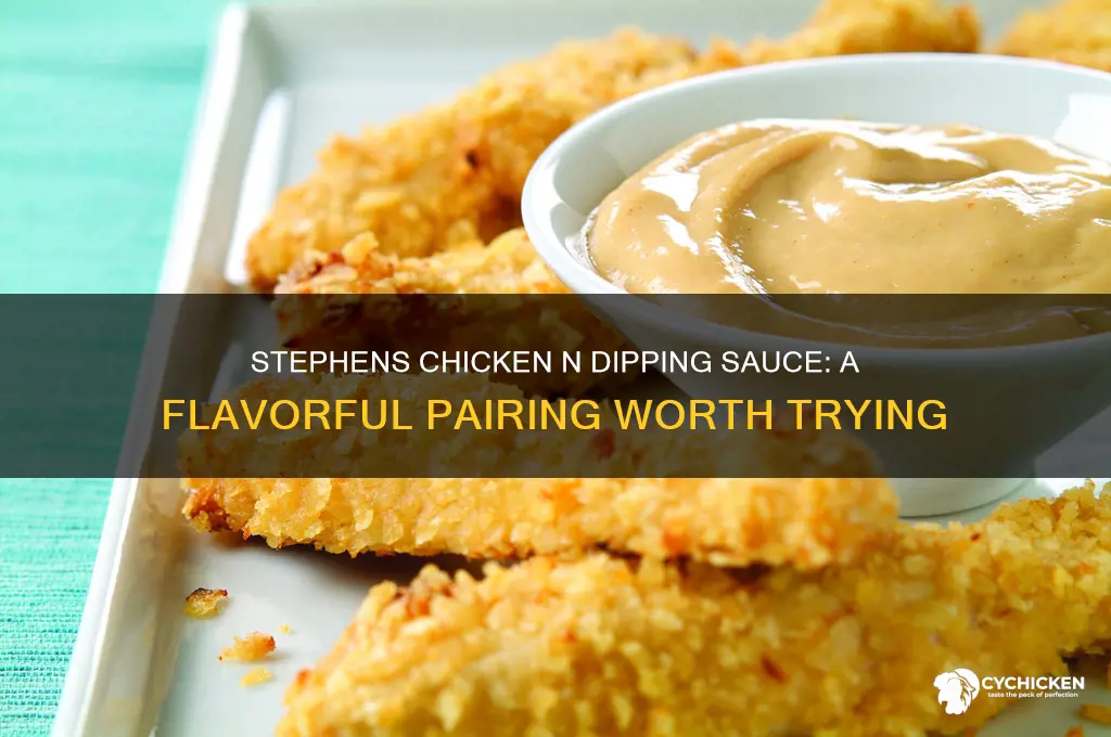 does stephens chicken n dipping sauce