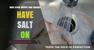 Store-Bought Raw Chicken: Uncovering the Truth About Added Salt