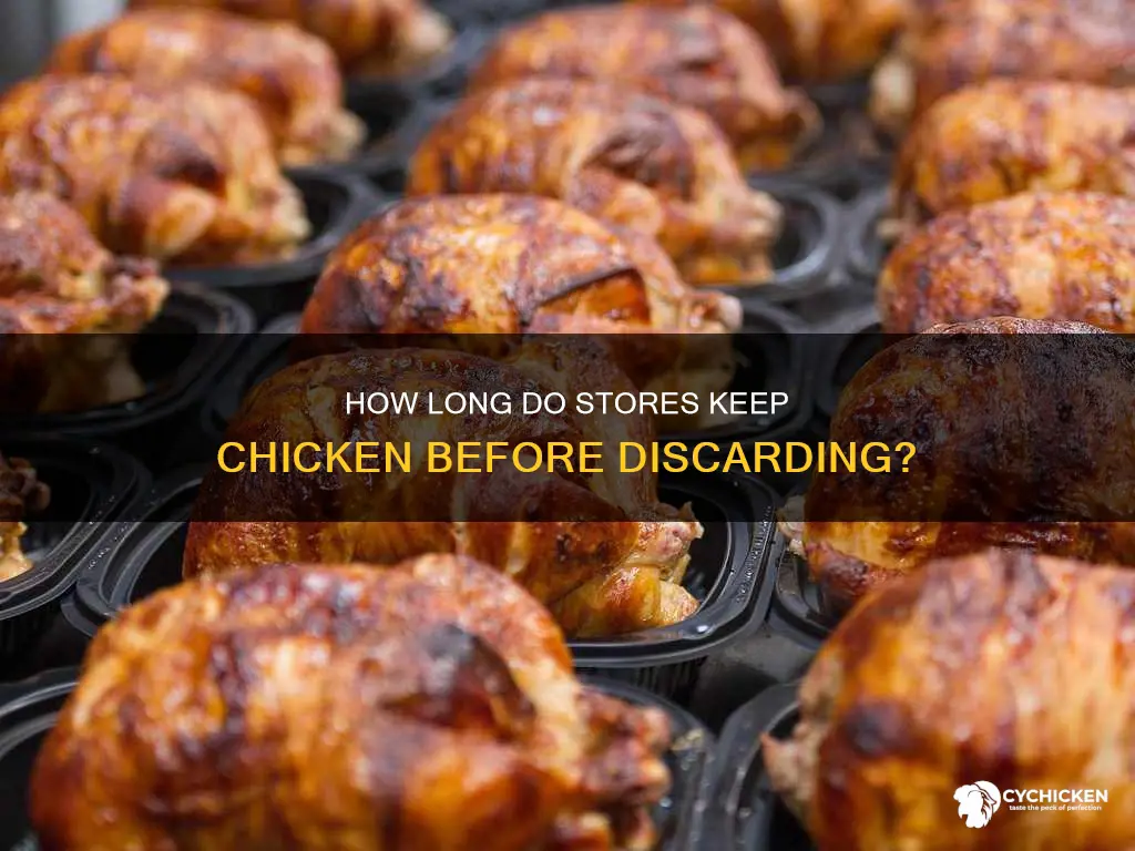 does stores throw away chicken after 2 to 3 days