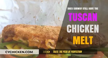Is the Tuscan Chicken Melt Still on Subway's Menu?