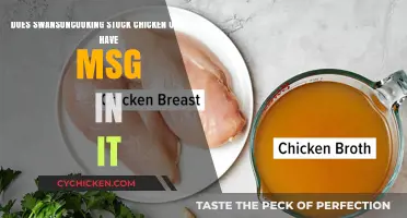 Swanson Cooking Stock: MSG-Free?