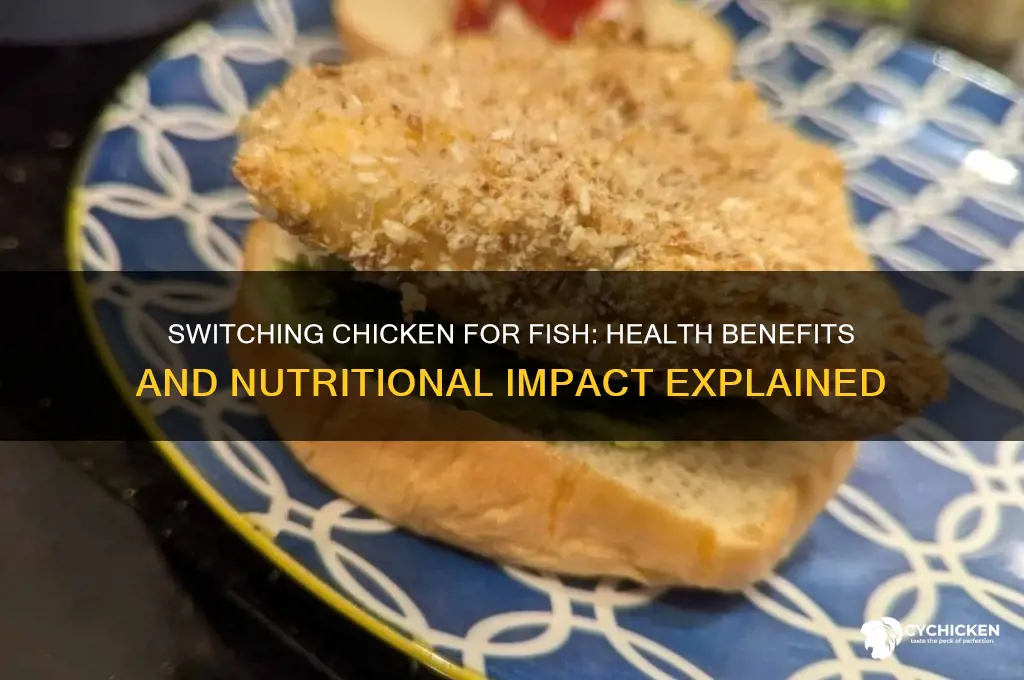 does switching chicken for fish really help