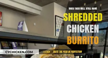 Is Taco Bell's Shredded Chicken Burrito Still on the Menu?