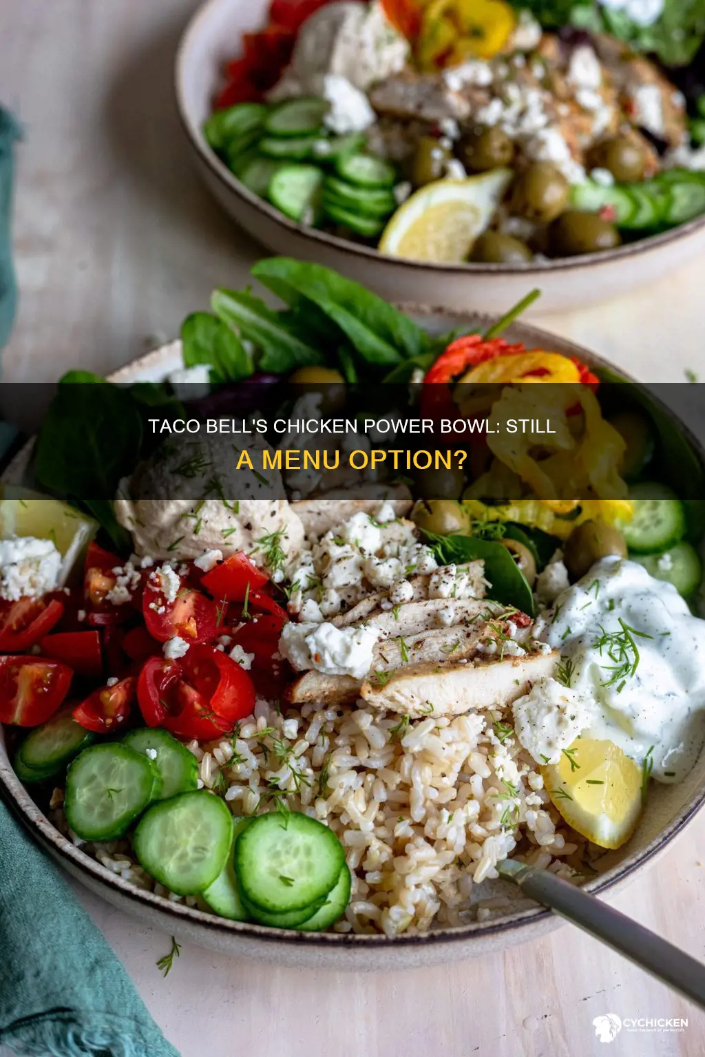 does taco bell still have the chicken power bowl
