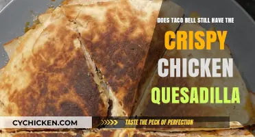 Crispy Chicken Quesadilla: Taco Bell's Menu Mystery