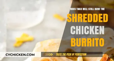Taco Bell's Shredded Chicken Burrito: Back on the Menu?