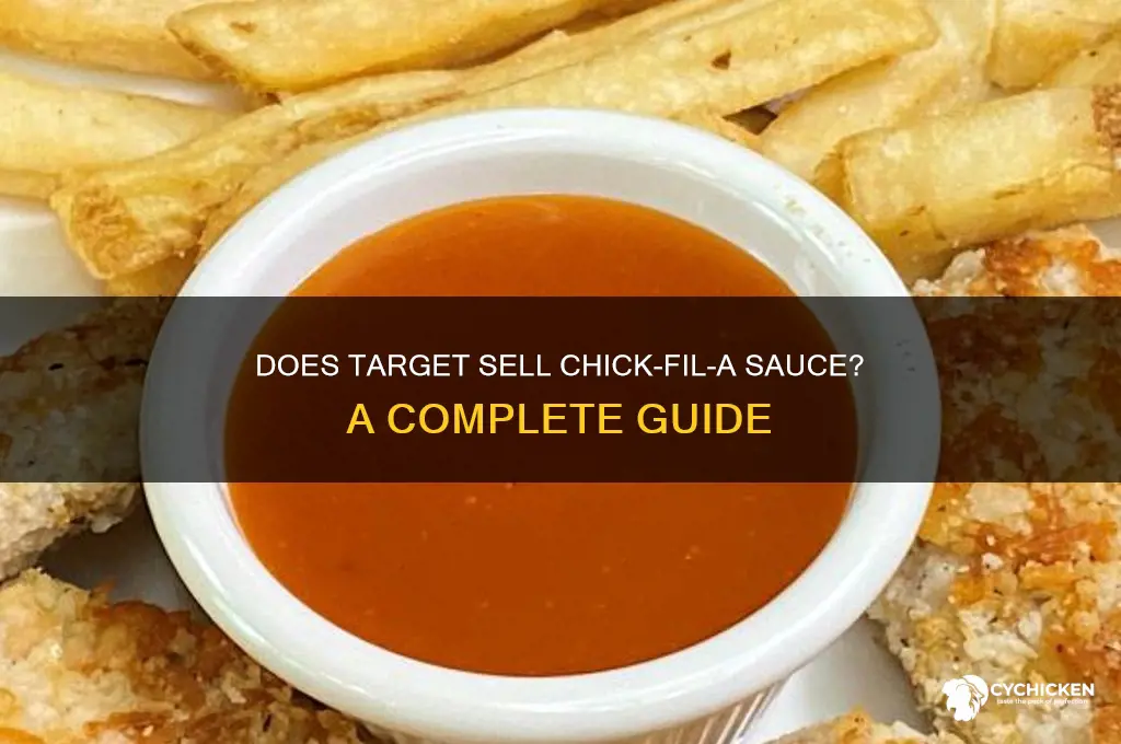does target have chick fil a sauce