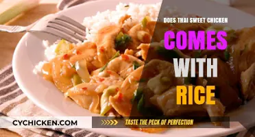 Does Thai Sweet Chicken Come with Rice? A Culinary Exploration
