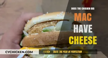 Does the Chicken Big Mac Include Cheese? A Detailed Look