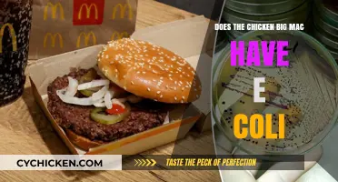 Is the Chicken Big Mac Safe? E. Coli Concerns Explored
