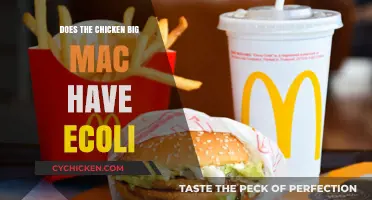 Is the Chicken Big Mac Safe? E. Coli Concerns Explained