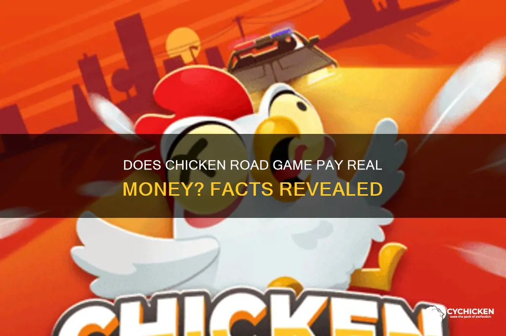does the chicken road game pay real money