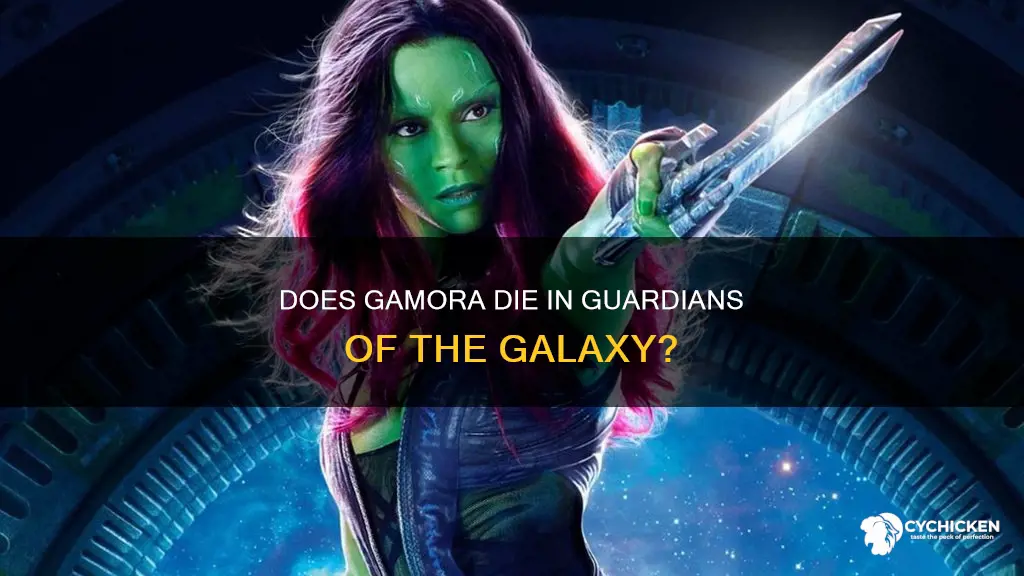 does the green chick die in guardians of the galaxy