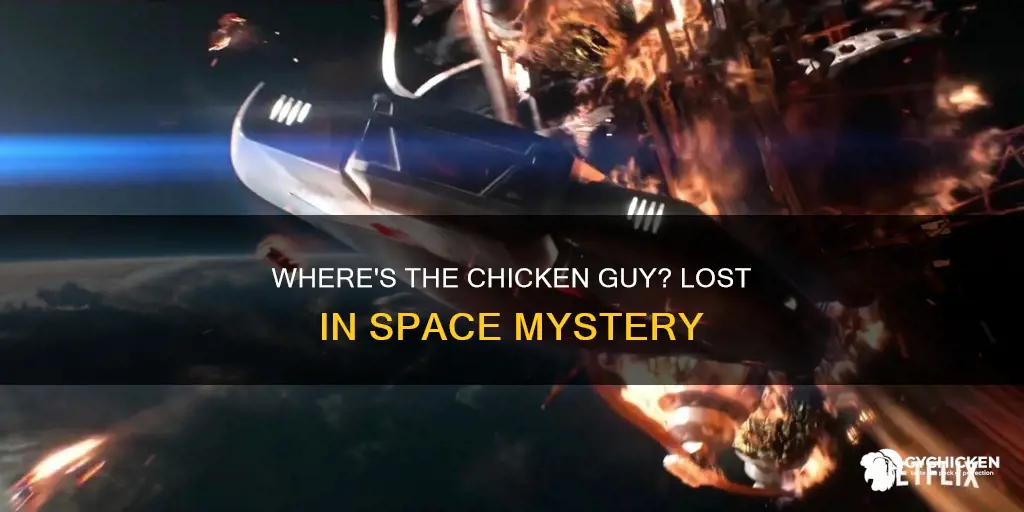 does the guy with the chicken live lost in space