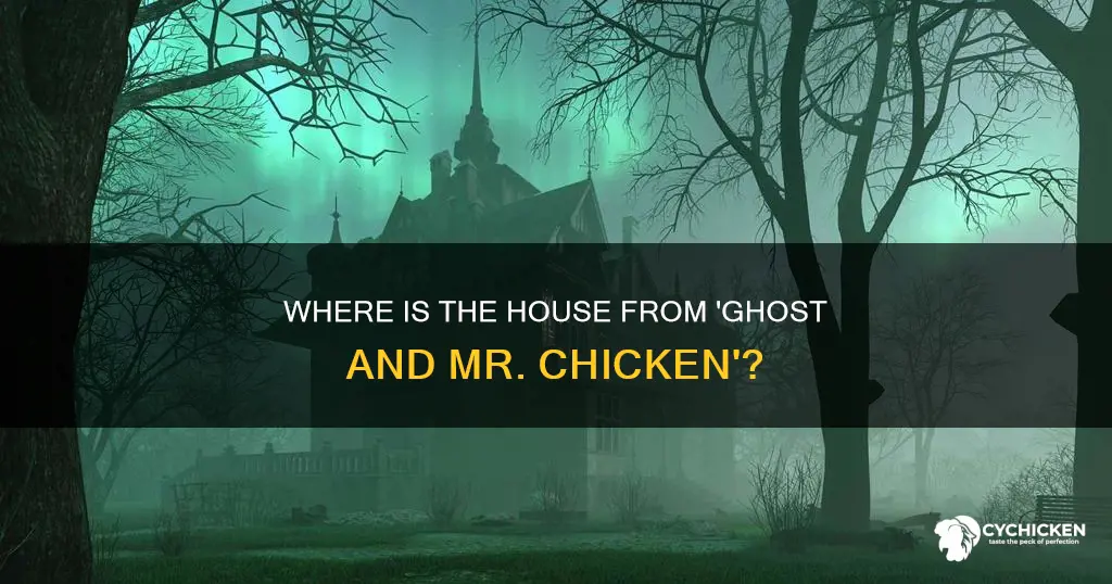 does the house on ghost and mr chicken exist