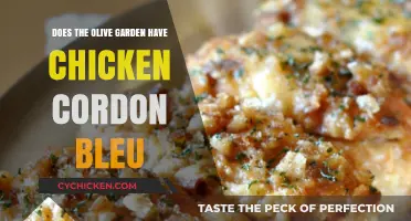 Olive Garden's Menu: Does Chicken Cordon Bleu Make the Cut?
