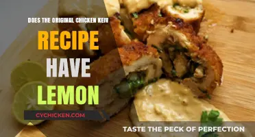 Unveiling the Truth: Lemon in the Original Chicken Kiev Recipe?