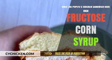 Popeye's Chicken Sandwich: High Fructose Corn Syrup Inside?