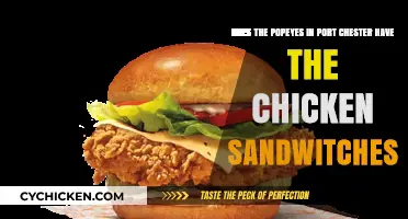 Popeyes Port Chester: Are Chicken Sandwiches Available?