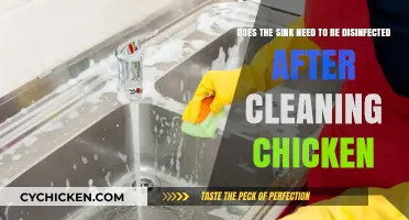 How to Sanitize Your Sink After Handling Raw Chicken