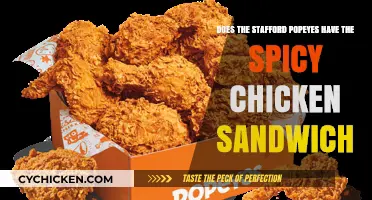 Stafford Popeyes Spicy Chicken Sandwich: Availability and Taste Review