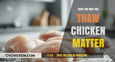 Thawing Chicken Safely: Does Method Impact Quality and Health?