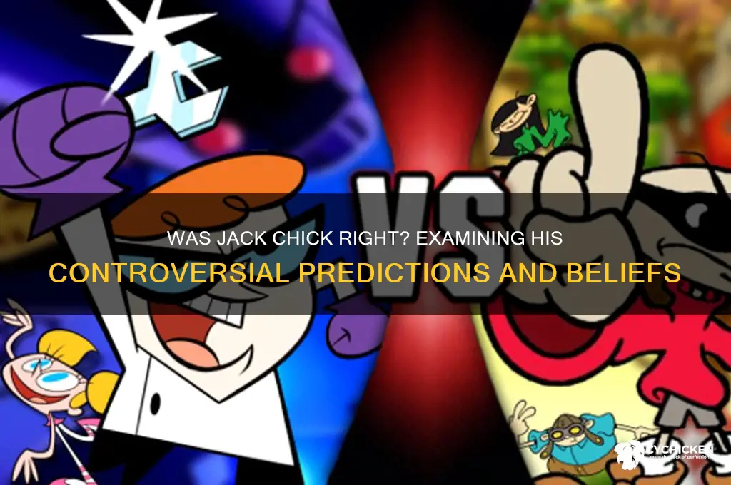 does this mean jack chick was right