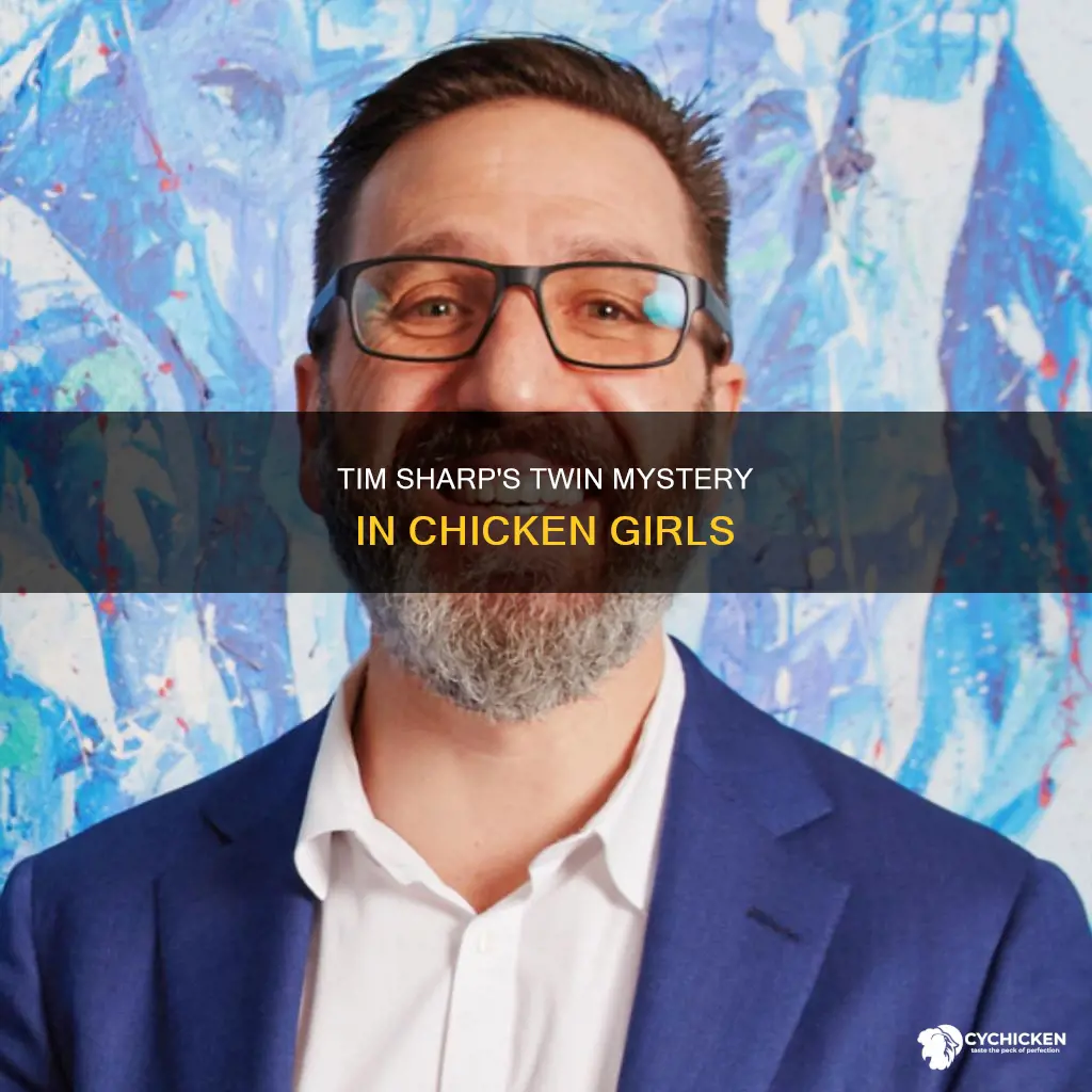 does tim sharp from chicken girls have a twin