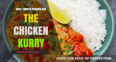 Tomato Powder's Role in Adding Red Hue to Chicken Curry