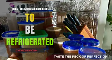 Storage Guide: Tone's Chicken Base Refrigeration