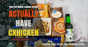 Does Top Ramen Chicken Flavor Contain Real Chicken? Unveiling the Truth