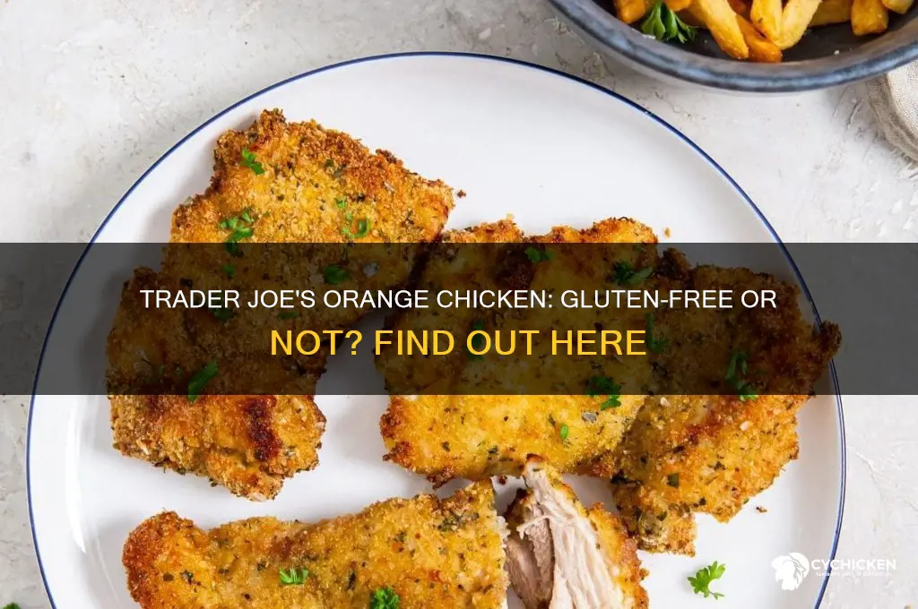does trader joes orange chicken have gluten