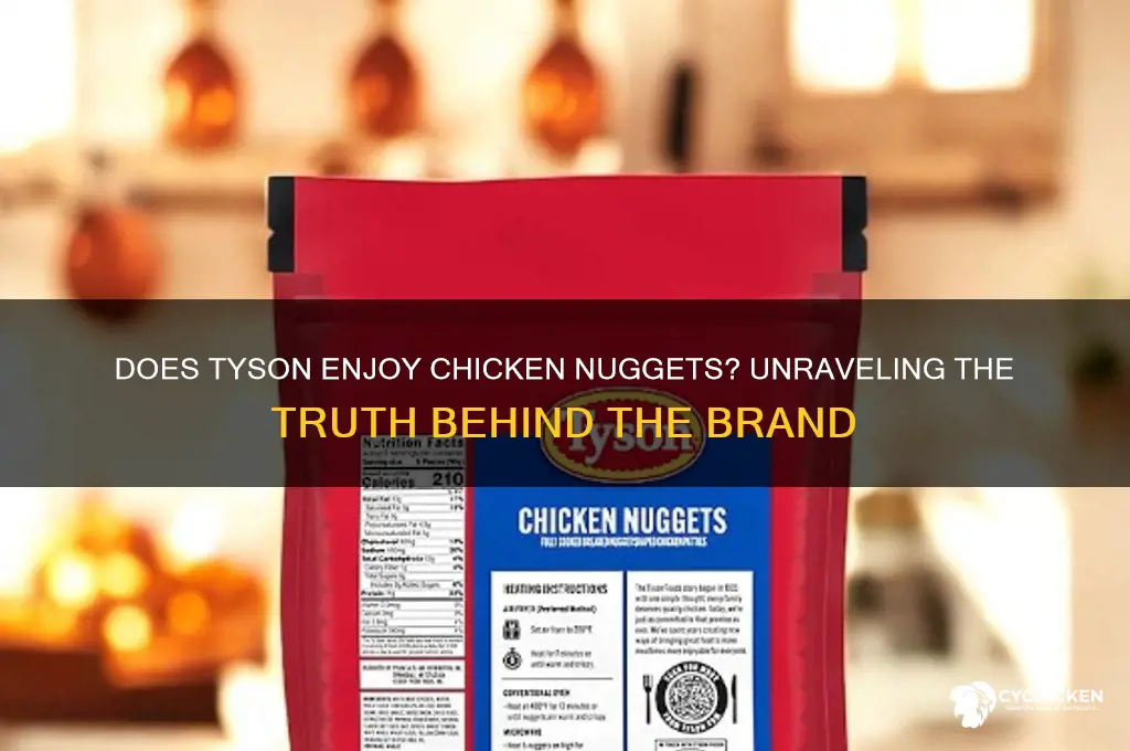 does tyson like chicken nuggets