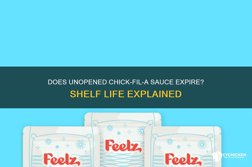 does unopened chick fil a sauce go bad