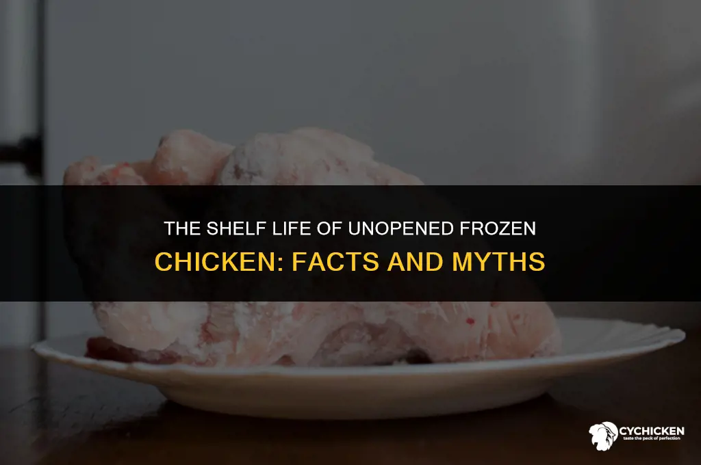 does unopened frozen chicken go bad