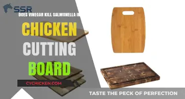 Vinegar's Power: Can It Kill Salmonella on Chicken Cutting Boards?