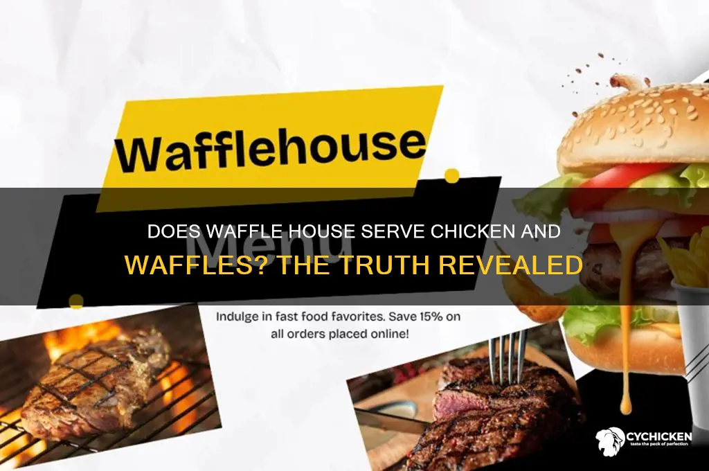 does waffle house do chicken and waffles