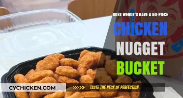 Wendy's 50-Piece Chicken Nugget Bucket: Fact or Fiction?