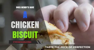 Wendy's Chicken Biscuit: Breakfast Menu Availability and Taste Review