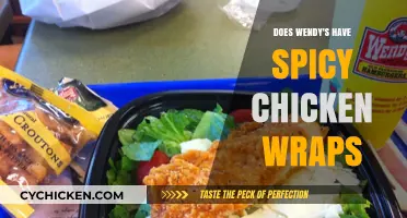 Wendy's Spicy Chicken Wraps: Are They on the Menu?