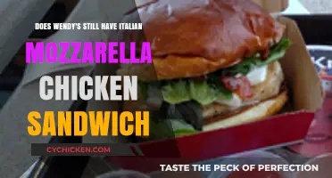 Is Wendy's Italian Mozzarella Chicken Sandwich Still on the Menu?
