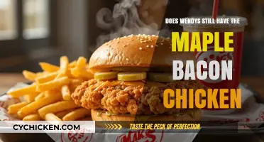 Maple Bacon Chicken at Wendy's: Still on the Menu?