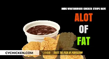 Whataburger Chicken Strips: High Fat Content or Healthy Choice?