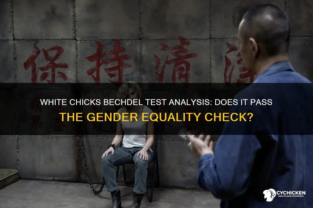 does white chicks pass the bechdel test